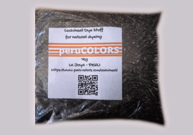 Peru-Colors present Cochineal in Bag
