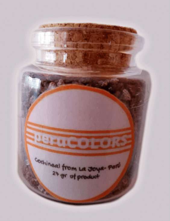 Peru-Colors present Cochineal in Jar Peru-Colors present Cochineal in Jar